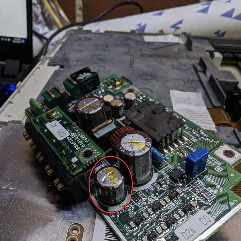Toshiba T4700CT Power Board & P30 Error